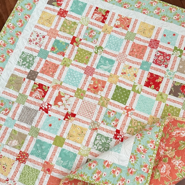 Berry Jam | PDF Quilt Pattern | The Pattern Basket