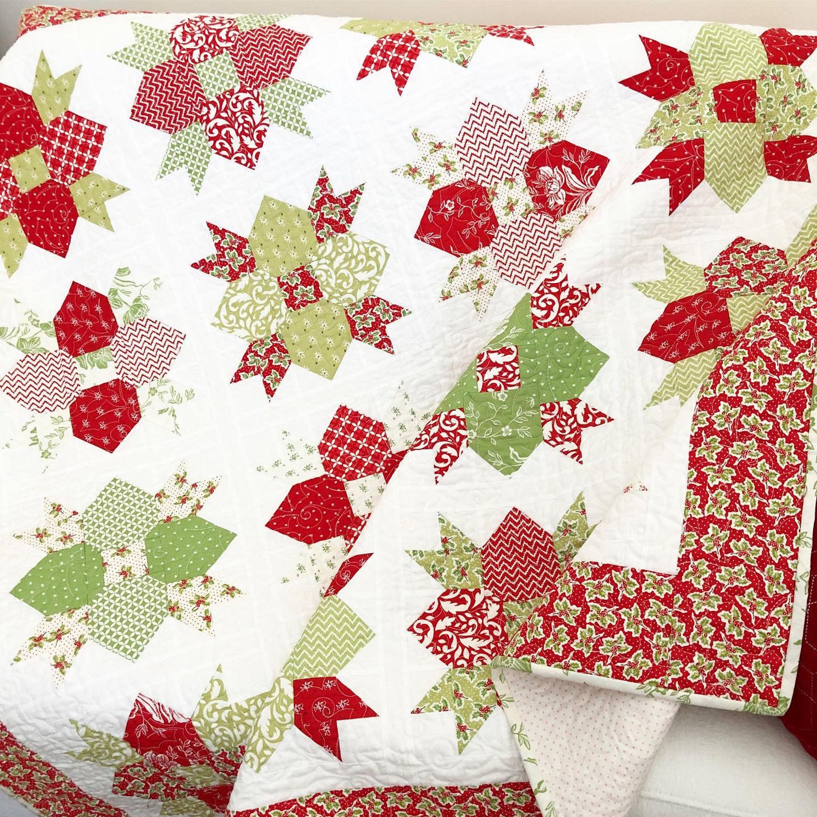 Ribbons and Bows Quilt Pattern PDF the Pattern Basket Etsy Canada