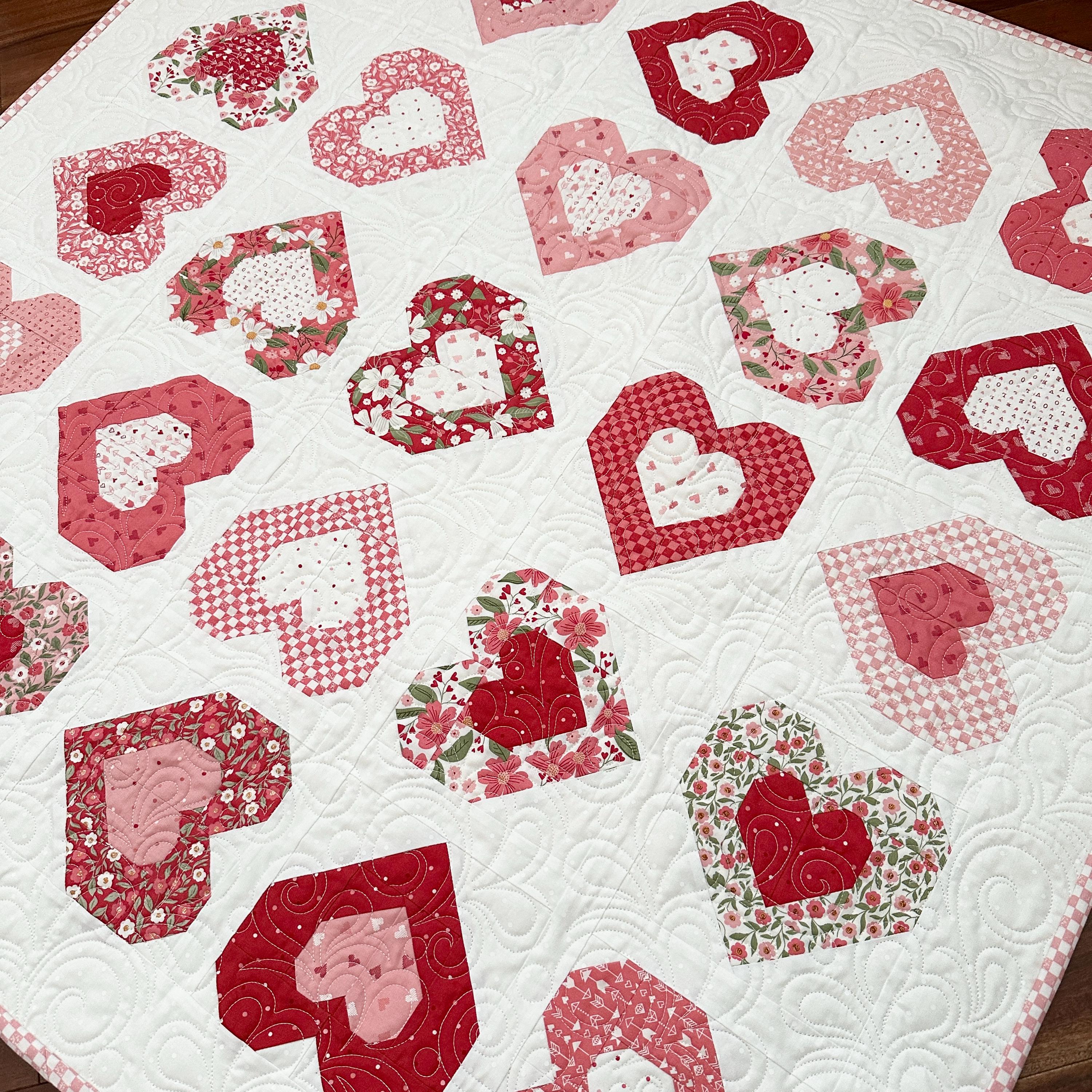 Heart Drops | PDF Pattern | the Pattern Basket - Etsy