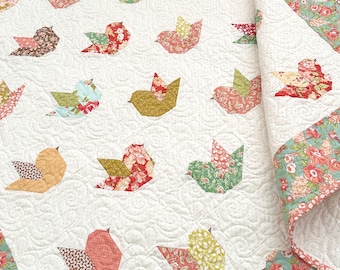 Songbirds | Bird Quilt Pattern PDF | The Pattern Basket