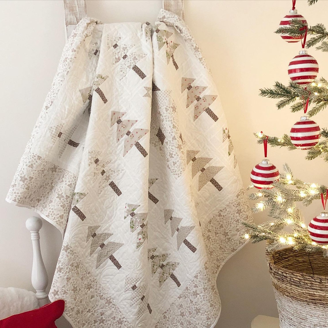 Silent Night Quilt Pattern PDF the Pattern Basket Etsy UK