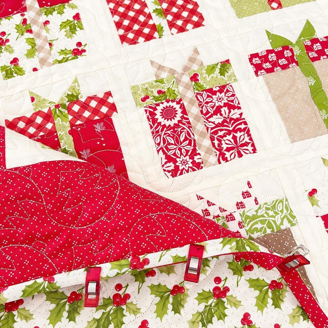 Gift Wrapped PDF Quilt Pattern the Pattern Basket Etsy