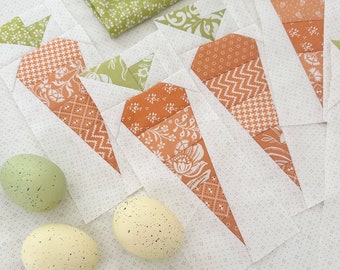 Carrot Patch | PDF Quilt Pattern | The Pattern Basket