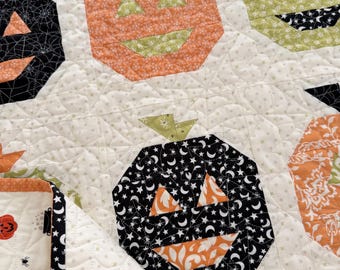 Little Jacks | Pumpkin PDF Quilt Pattern | The Pattern Basket