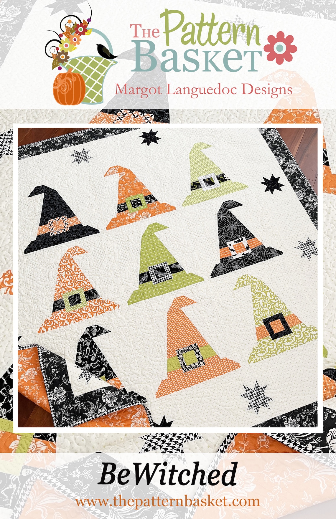 BeWitched Quilt Pattern PDF The Pattern Basket Etsy