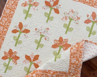 Wildflowers | PDF Quilt Pattern | The Pattern Basket