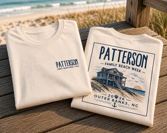 Family Beach Week Youth Tee | Family vacation shirt