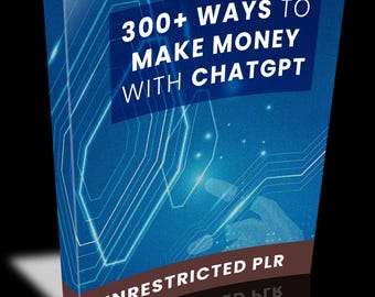 300+ Ways To Make Money With GPT: AI Guide (Digital Download)