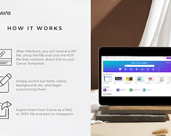3000+ Instagram Canva Templates: Etsy Listing Mockups (Digital Product)