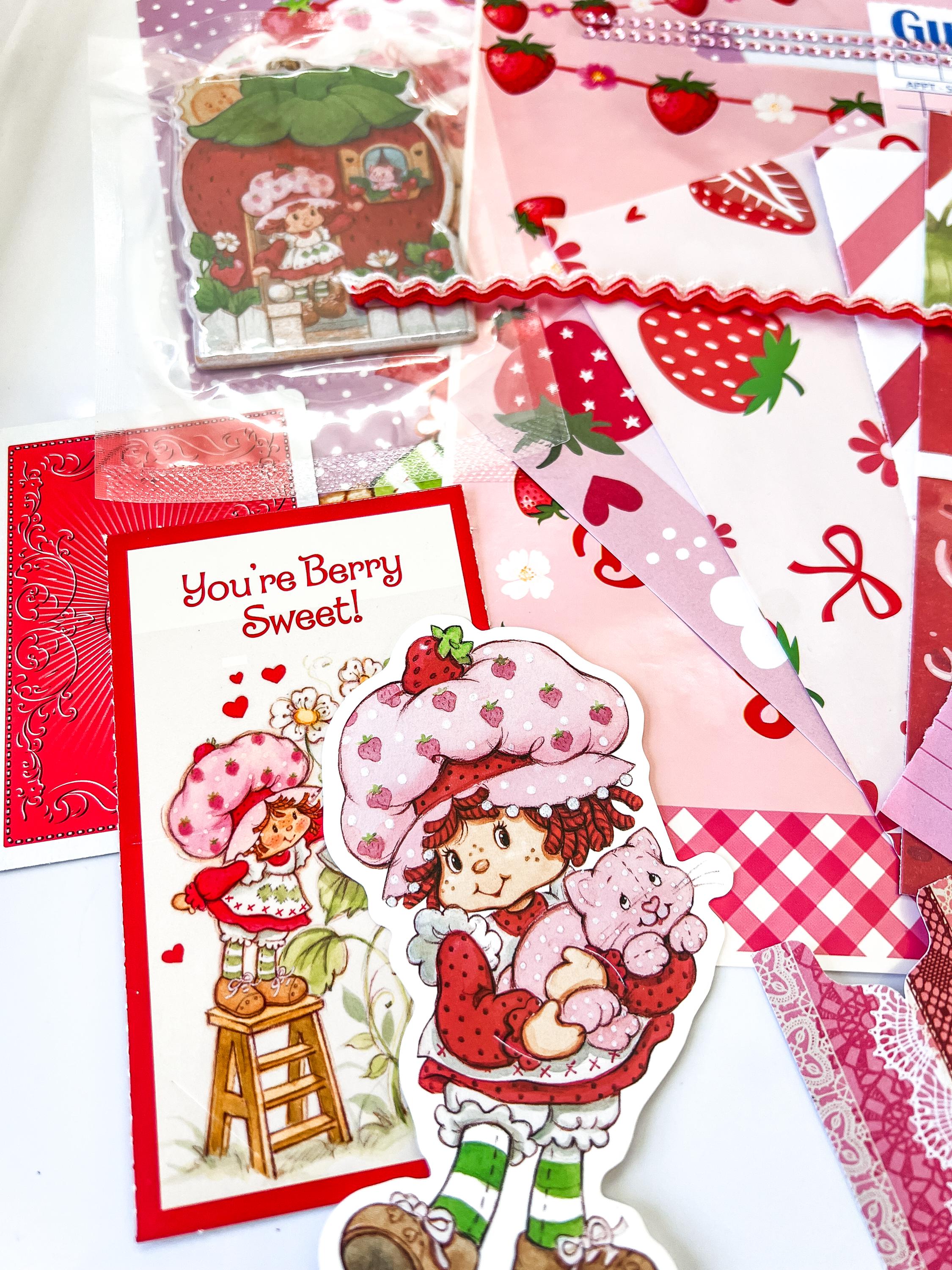 Strawberry Shortcake Vintage Wrapping - Etsy display picture 1