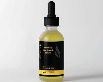 Siero botanico per la crescita dei capelli