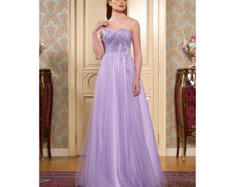 purple sparkly wedding dress 35 Swoon-worthy Purple Wedding Dress Designs We're Loving