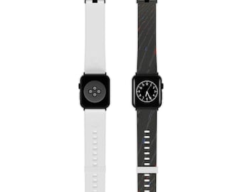 Pasek do zegarka Apple Watch BMW M Rain Motorsports Edition, sportowy pasek do zegarka, modny prezent dla niego/niej, akcesoria, paski do zegarków