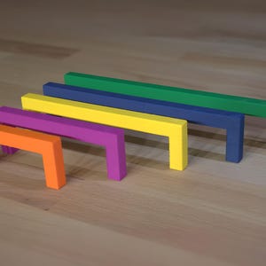Furniture handle cabinet handle hand grip handle door handle kitchen handle angular colored colorful