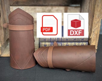 Thief leather bracers pattern (Armbands)