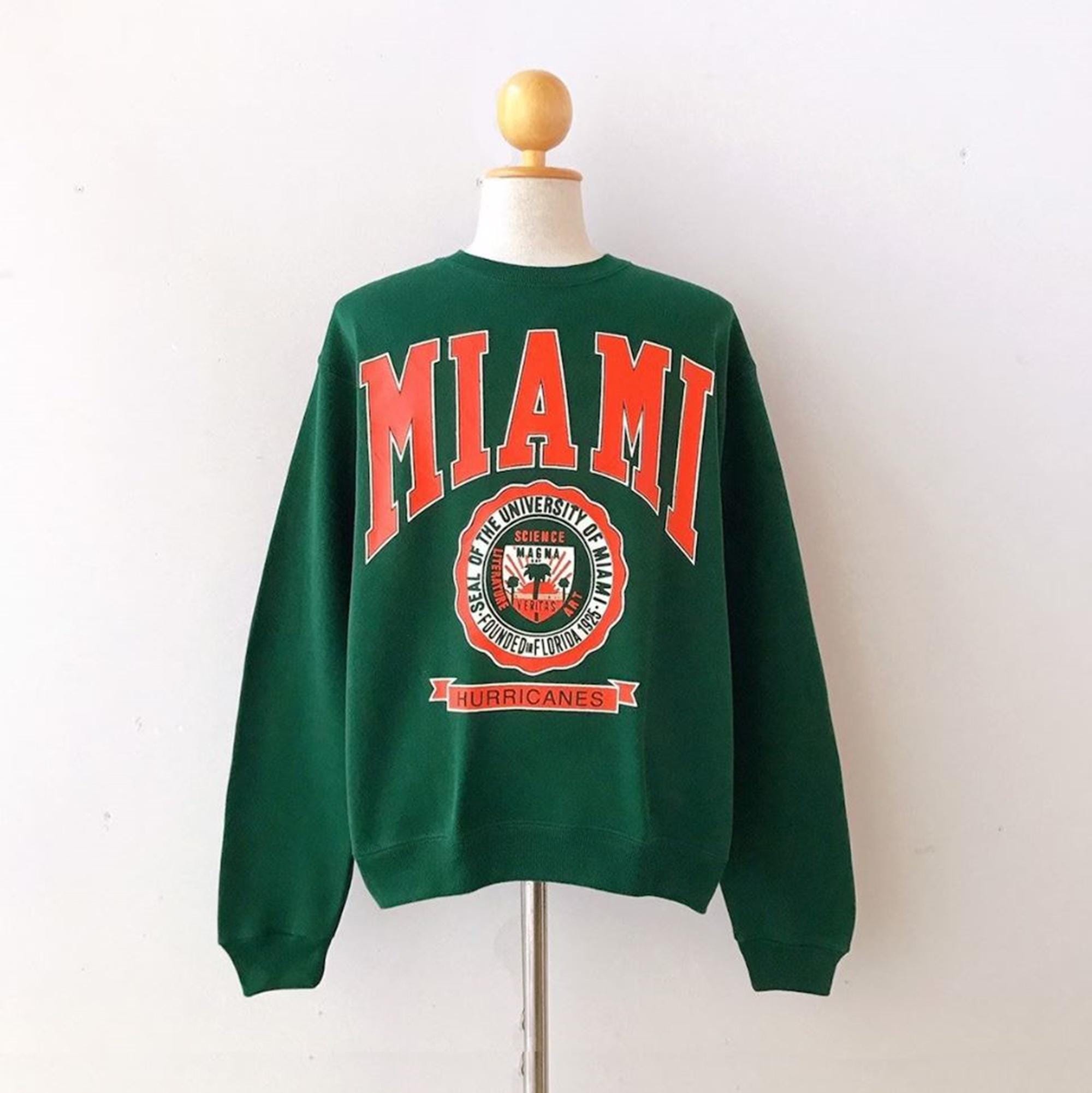 VTG 90s NCAA MIAMI HURRICANES x THE FLINTSTONES 1993