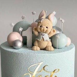 Baby Bunny Silicone Mold  Mould for Fondant Chocolate  Resin DIY Soap and Candle Making Custom Silicone Mold