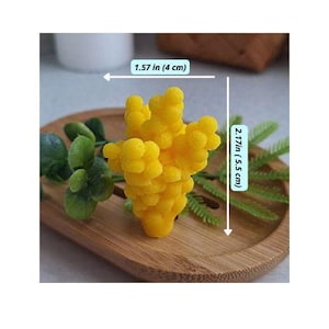 Silicone Mold Mimosa Flower Cluster Mould 2-in-1 3D Flower Food Grade Silicone Molds for Zephyr Marshmallow Chocolate Мимоза Молд Для Зефира