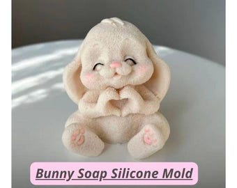 Bunny Silicone Molds | Silicone Bunny Mould for chocolate, soap, candle, fondant