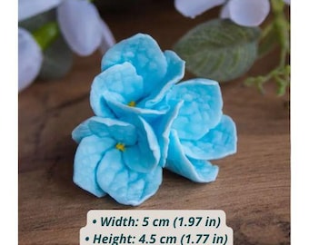 Flower Silicone Mold Hydrangea Triple Branch For Edible Flower Chocolate Fondant Marshmallow Molds Flowers Mould Молд для Зефира США