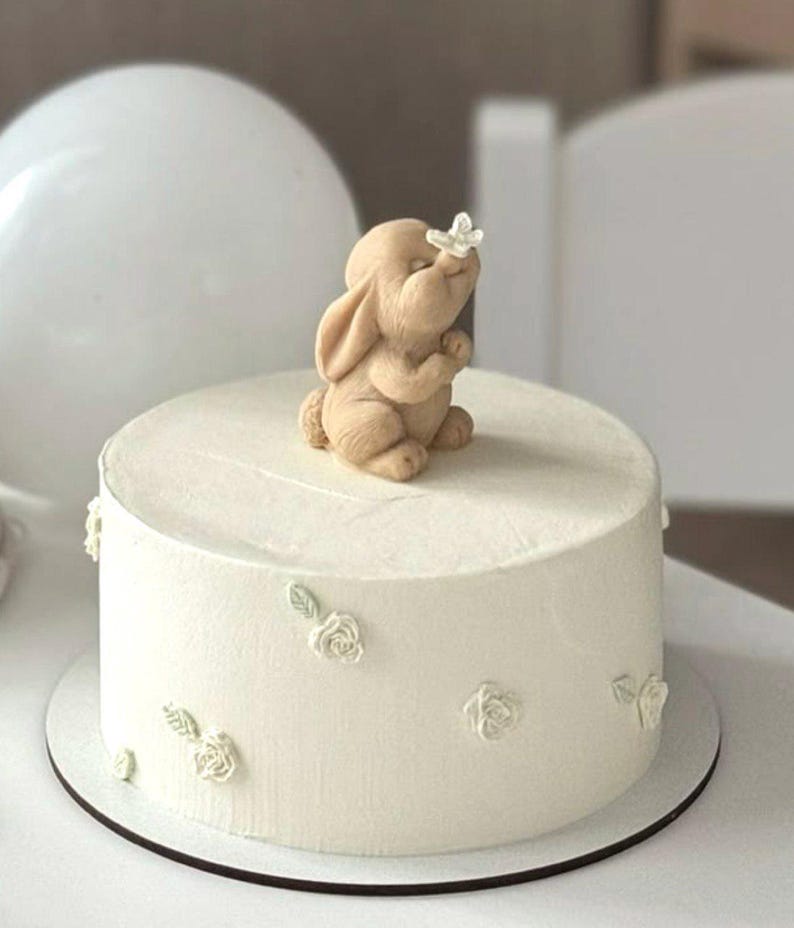 Bunny Silicone Mold for Chocolate Fondant Marshmallow for Cake ...