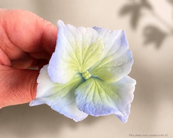 XL-Hortensien-Silikonform, realistische 3D-Hortensienblütenform für Marshmallow, Schokolade, Zefir, Zephur