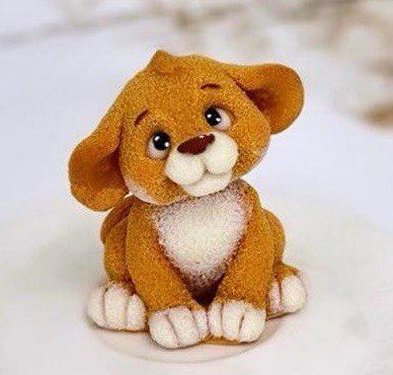 3D Lion Cub Soap Silicone Mold Universal Silicone Cute Lion