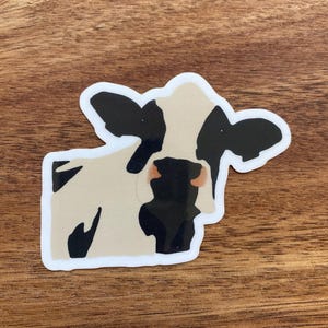 Niedlicher Kuh Sticker
