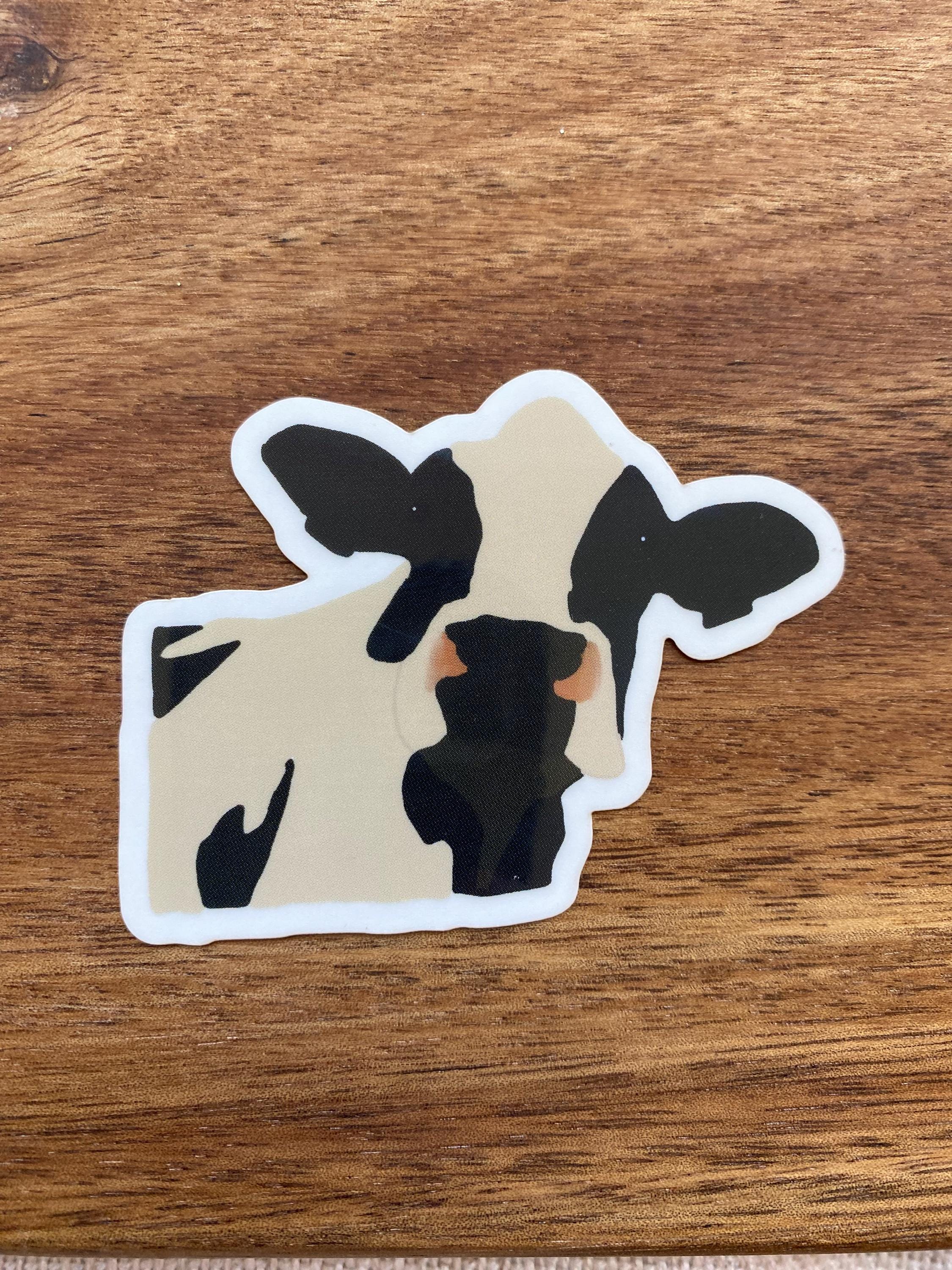 Cow Sticker - Etsy