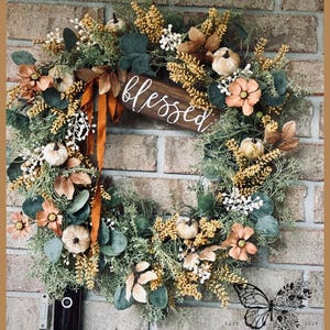 Harvest Blessings Wreath
