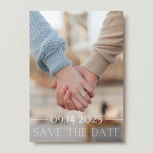Classic Save The Date Wedding Template