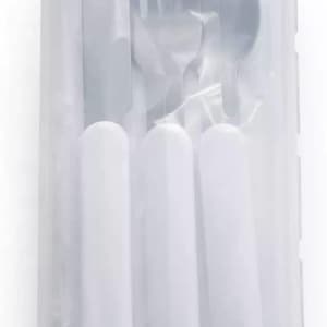 Bariatric Flatware Set for Portion Control, Spoon, Fork, and Knife, 1 Set