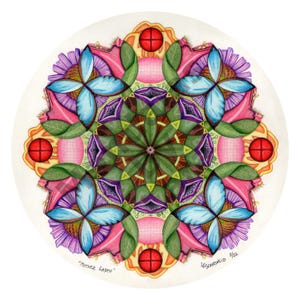 Mother Earth Mandala | Digital Download | Grounding & Nature Connection Art