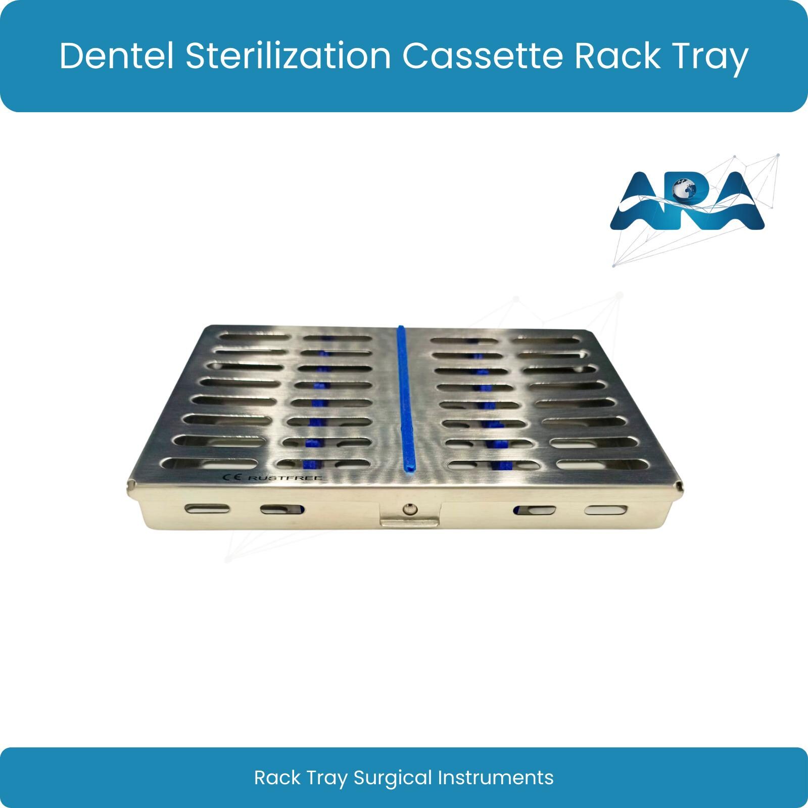 Dental Sterilization Cassette Rack Tray Hold 5/10 Surgical Instruments ...