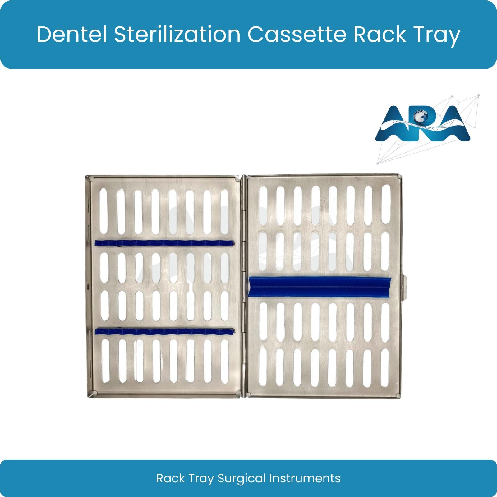 Dental Sterilization Cassette Rack Tray Hold 5/10 Surgical Instruments ...
