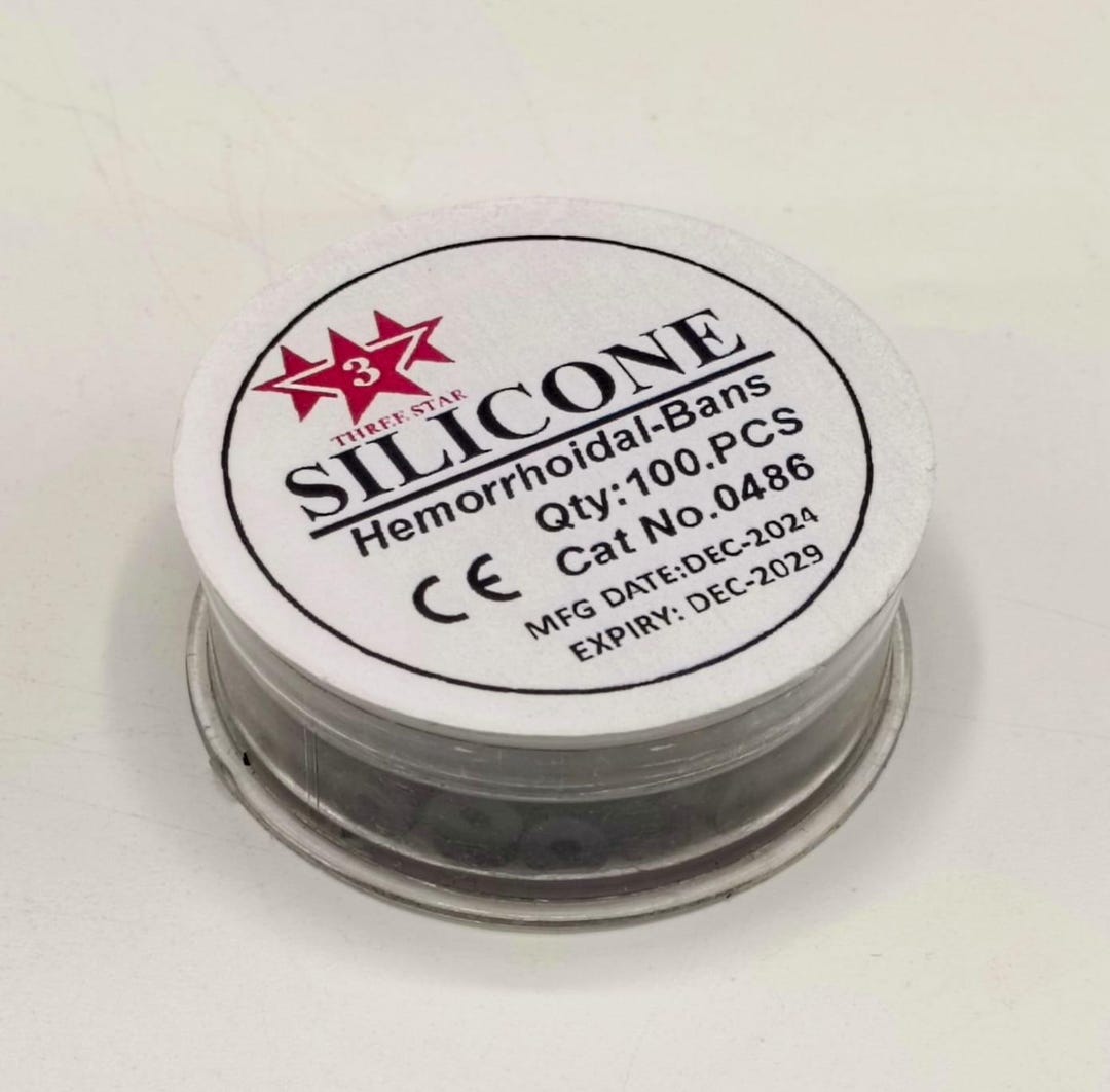 500 élastiques/anneaux En Latex Silicone Pour Ligateur Hémorroïdes - Neuf, Usage Chirurgical
