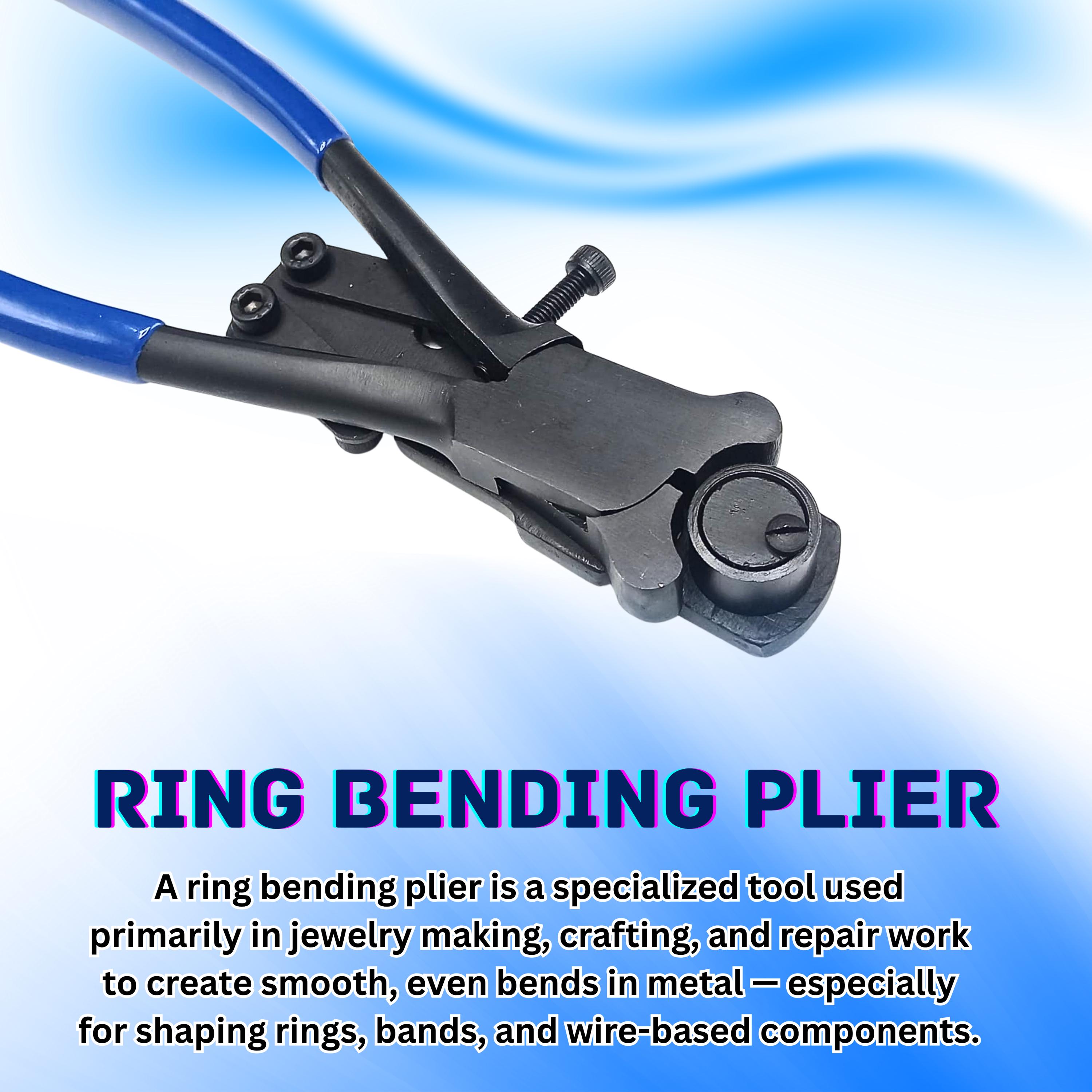 GAXPAK Machines à Cintrer Les Bagues, Outils De Fabrication De Bijoux, Cuillère, Bague, Machine à Fabriquer Des Bijoux, Kit De Fabrication De Bijoux Avec Nylon, Kit De Mesure D'anneaux Complet