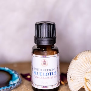 Blue Lotus Absolute Essential Oil: Sensual Earth Medicine (15ml)
