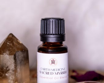 Sacred Myrrh A Temple Blend of Grounding Silence and Remembrance 15ml