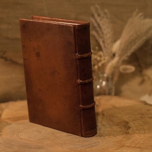 Handbound Leather Book Notebook Diary