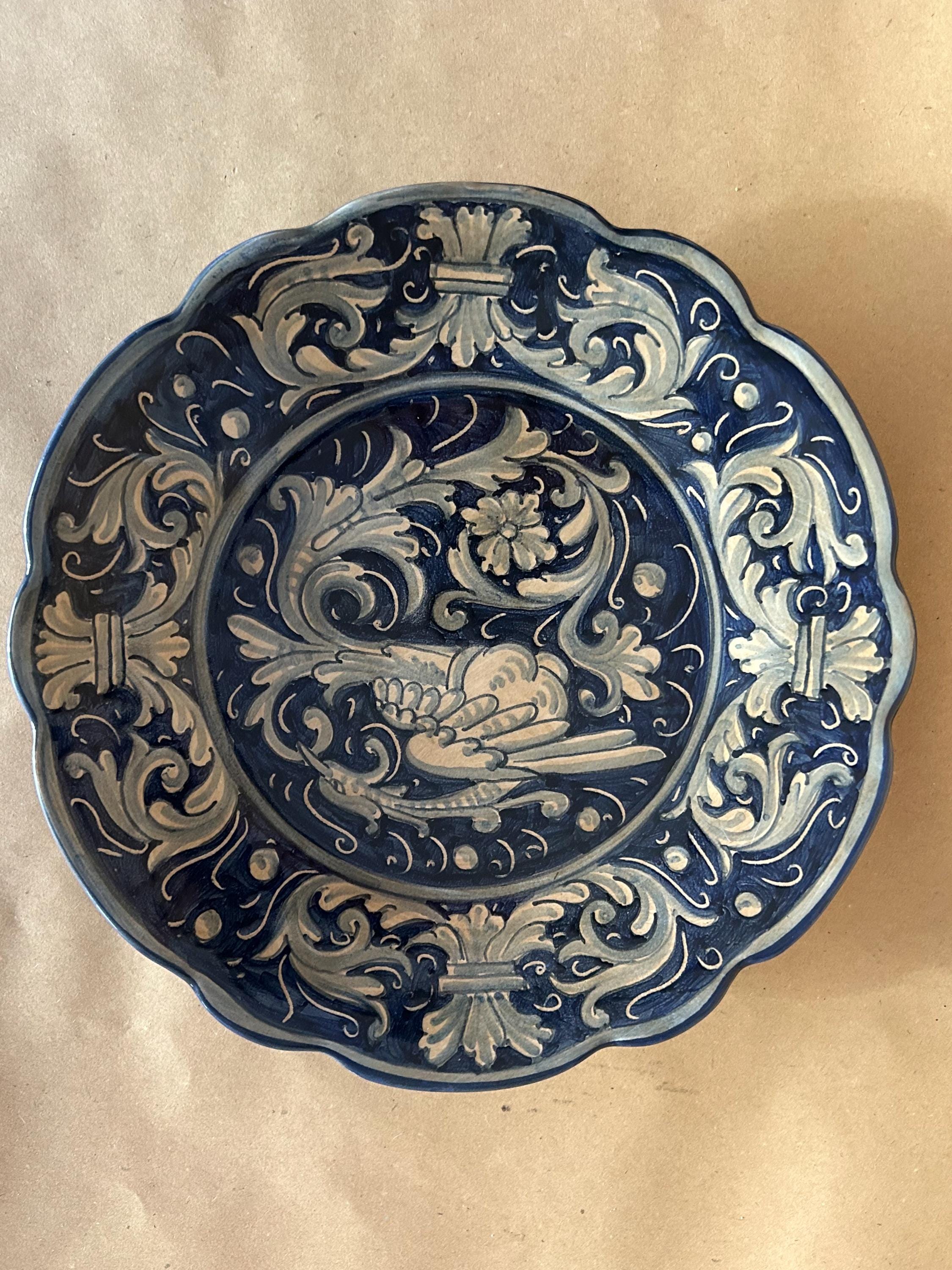 Baffoni Gubbio Plate - Etsy