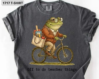 Comfort Colors Retro Teacher Shirt | Kindergarten, 1st Grade, Elementary School Teacher Tee | Support Teachers T-Shirt