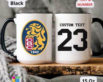 Personalized Leones del Caracas Baseball Mug, Custom Venezuelan Baseball Coffee Cup, Vzla Pride Gift