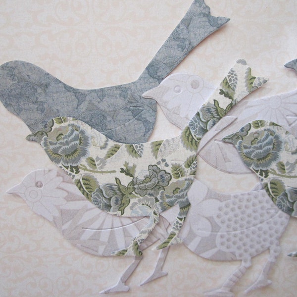 Reserved for Kaz  120  pc  Elegant  Paper Birds