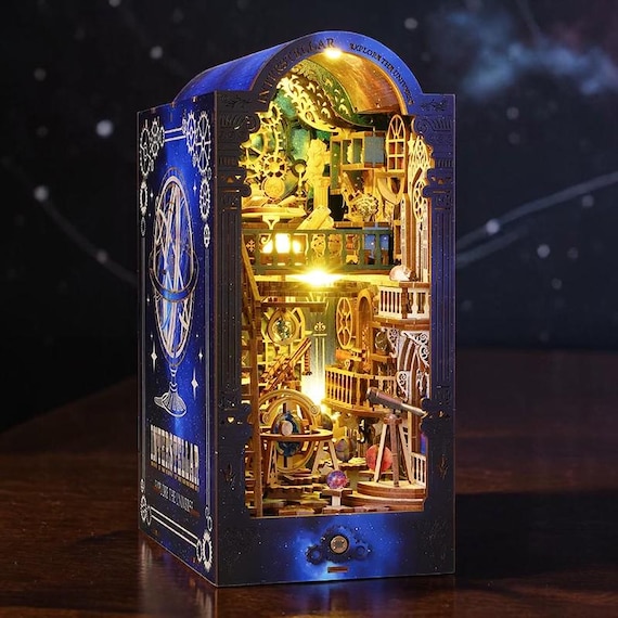 Rolife DIY Magic Observatory Book Nook Kit 3D Wooden Puzzle