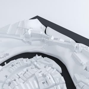 3D チェスキー クルムロフ市地図、印刷可能な STL ファイル 画像 5