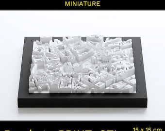 Modello 3D della Piazza della Città Vecchia di Praga, file STL (file digitale)