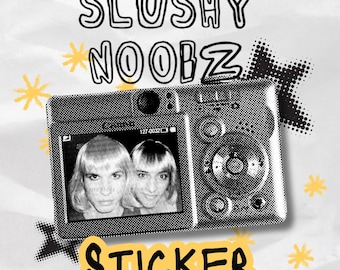 Slushy Noobz Kiss-Cut Stickers
