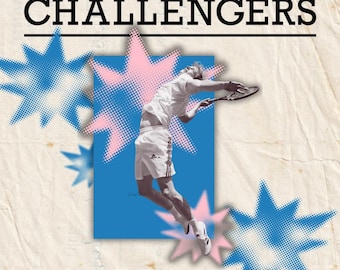 Art Donaldson // Challengers // Kiss-Cut Stickers