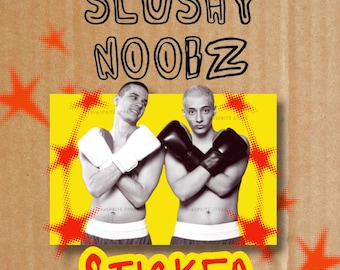Slushy Noobz // Boxing // Kiss-Cut Stickers